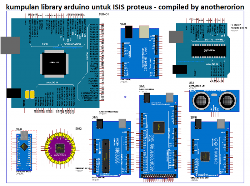 download library arduino uno x1 for proteus 8