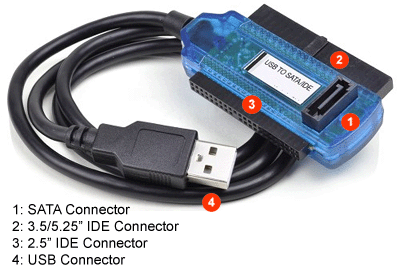 konverter Hardisk external SATA USB IDE