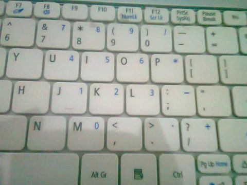 keyboard salah pencet