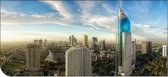 gedung tertinggi cantik indonesia