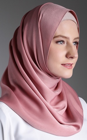 jilbab satin shawl hijup