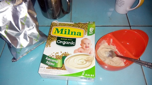 milna bubur bayi organik