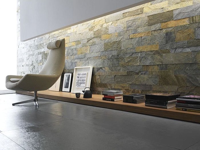 desain interior batu alam rumah minimalis modern