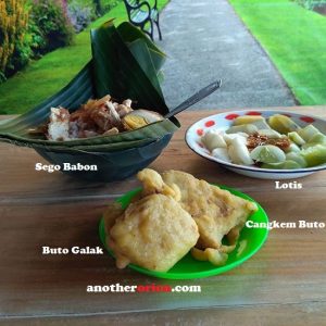 cangkem buto galak sego babon waroen pitoelas