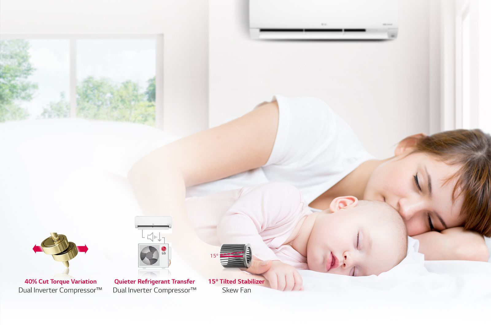 harga ac LG dualcool with watt control