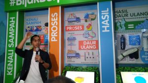 Zona kebaikan air aqua danone taman pintar yogyakarta