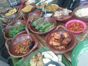 aneka menu tradisional joglo pari sewu