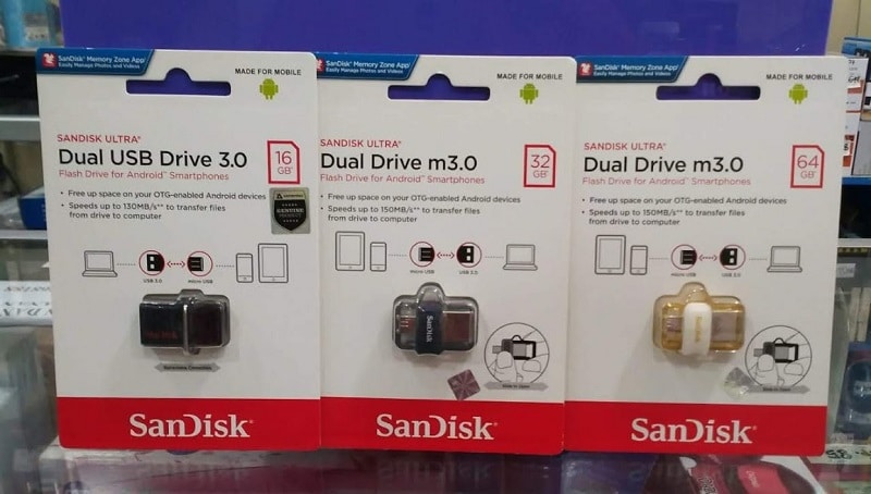 Bebaskan Memory Smartphonemu dengan USB OTG SanDisk Dual Drive