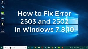 cara mengatasi Error 2503 called runscript when not marked in progress cara mengatasi Error 2503 called runscript when not marked in progress