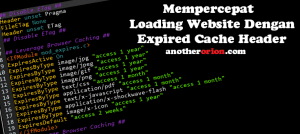 mempercepat loading website dengan leverage browse caching