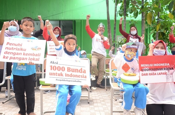 aksi 1000 bunda pahlawan pangan foodbank of Indonesia