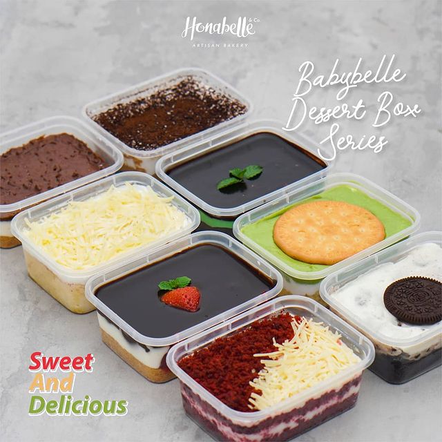 dessert box babybelle brownies premium honabelle