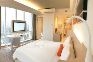 hotel di sudirman jakarta harris suites fx