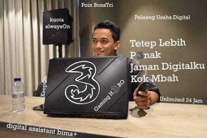 tetep lebih penak jaman digital ku kok mbah dunia Tri