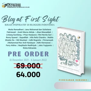 buku antology blog at first sight dandelion publisher