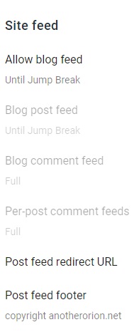 cara memotong feed RSS blogger blogspot