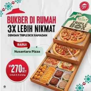 menu favorit ramadhan triple box pizza hut