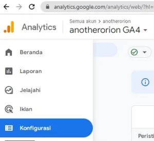 cara konfigurasi debug view google analytics ga4