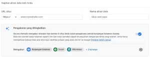 cara membuat aliran data Google analytics 4 di blog