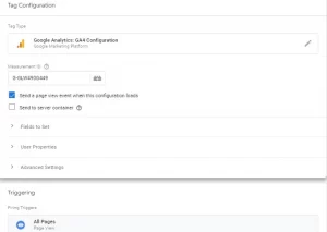 cara pasang kode pelacakan google analytics 4 di google tag manager