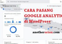 cara pasang google analytics 4 di blog wordpress