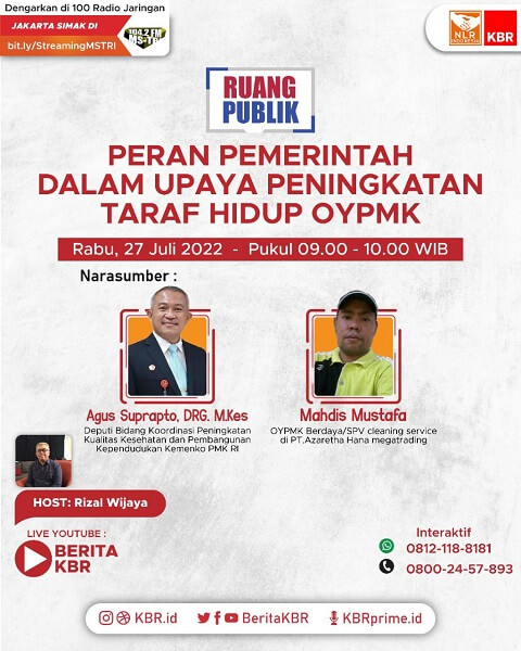 webinar peran pemerintah dalam pemberdayaan oypmk