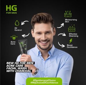 keunggulan hg for men anti acne & oil control facial wash