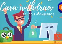 cara withdraw saldo e-commerce tokopedia shopee lazada
