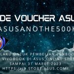 ASUS Online Store Sediakan Voucher 500K Sampai Maret 2023