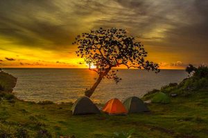 wisata alam jogja sunset pantai kesirat