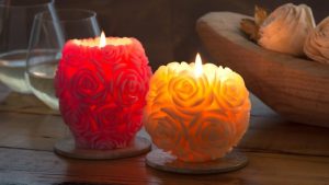 contoh kerajinan bahan dasar lunak lilin aromaterapi