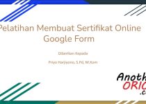 cara membuat sertifikat pelatihan online dengan Google Forms gratis