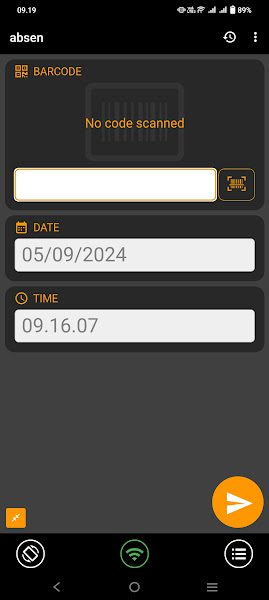 absensi barcode presensi QR Code android